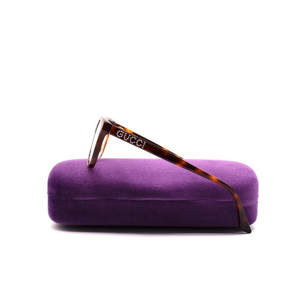 NEW GUCCI GG0731O 002 HAVANA AUTHENTIC EYEGLASSES FRAME - Picture 6 of 12